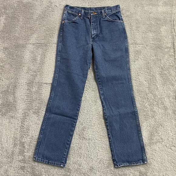Wrangler Jeans Mens Size 30x30 936PWD Blue‎ Denim Cowboy Western Rodeo Rancher - Picture 1 of 7